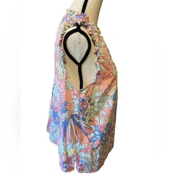 Talbots sleeveless multi colored top - Picture 3 of 8